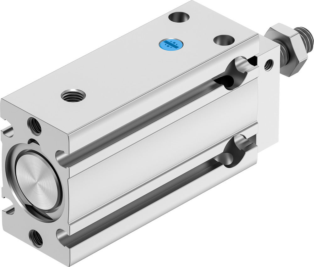 Festo Cilindro Compacto 16mm Diámetro 15mm Carrera Simple Efecto - 4834369