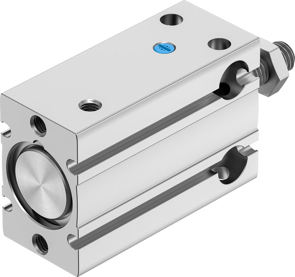 Festo Cilindro Compacto 20mm Diámetro 15mm Carrera Simple Efecto - 4840809
