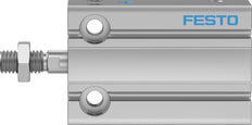 Festo Cilindro Compacto 20mm Diámetro 15mm Carrera Simple Efecto - 4840809