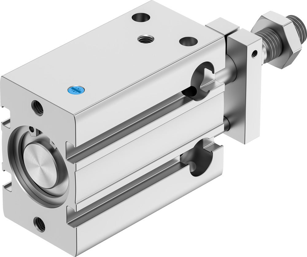 Festo Cilindro Compacto 25mm Diámetro 15mm Carrera Simple Efecto - 4840840