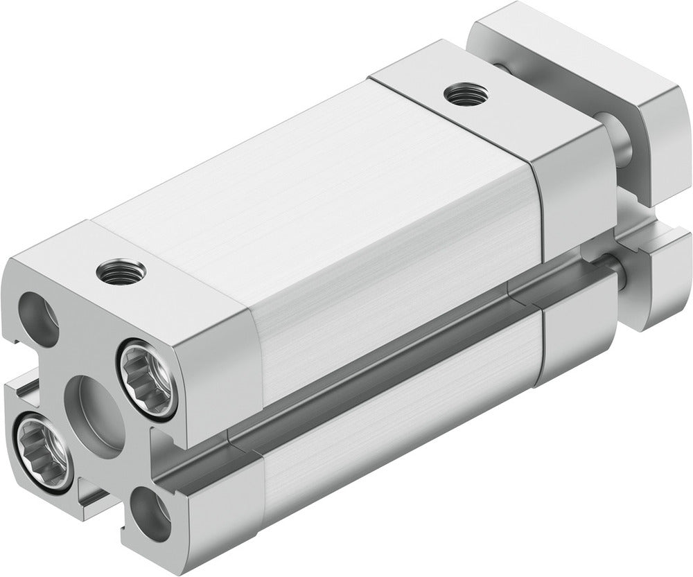 Festo Cilindro Compacto 12mm Diámetro 25mm Carrera ISO 21287 Doble Efecto - 554209