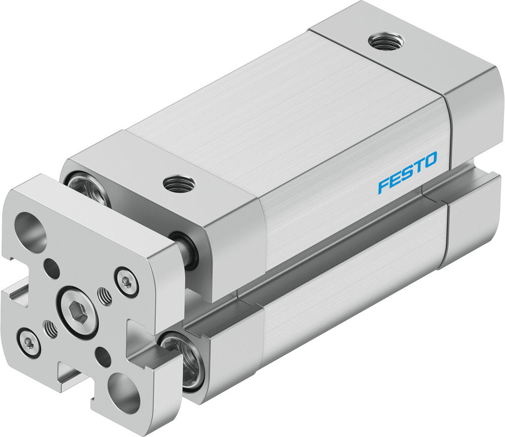 Festo Cilindro Compacto 16mm Diámetro 25mm Carrera ISO 21287 Doble Efecto - 554216