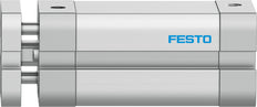 Festo Cilindro Compacto 16mm Diámetro 30mm Carrera ISO 21287 Doble Efecto - 554217