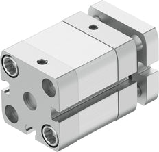Festo Cilindro Compacto 25mm Diámetro 10mm Carrera ISO 21287 Doble Efecto - 577216
