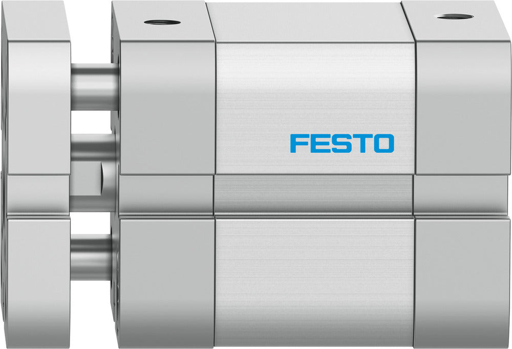 Festo Cilindro Compacto 25mm Diámetro 10mm Carrera ISO 21287 Doble Efecto - 577216