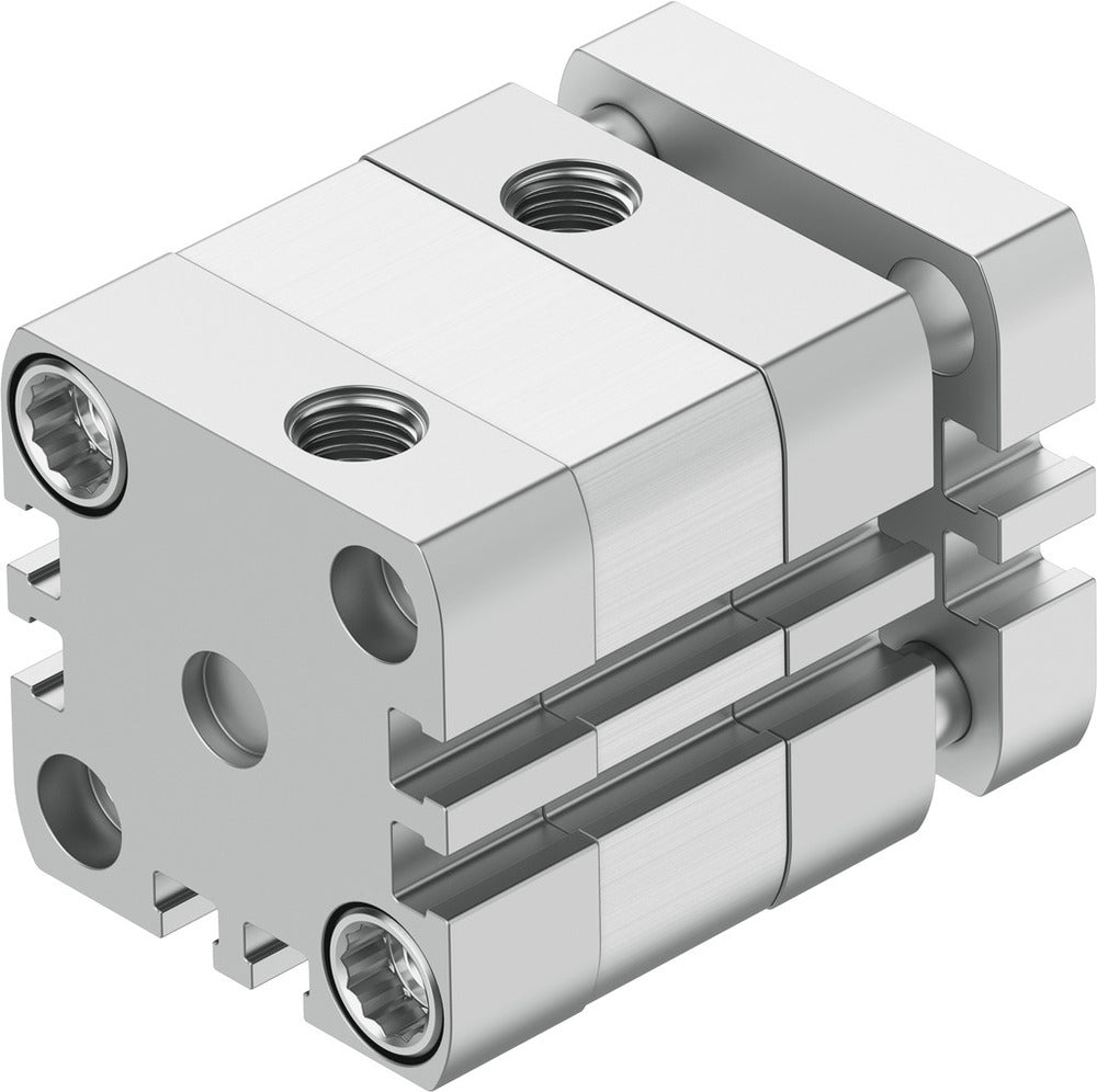 Festo Cilindro Compacto 25mm Diámetro 60mm Carrera ISO 21287 Doble Efecto - 554237