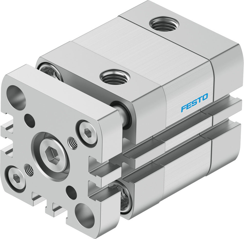 Festo Cilindro Compacto 32mm Diámetro 5mm Carrera ISO 21287 Doble Efecto - 554238