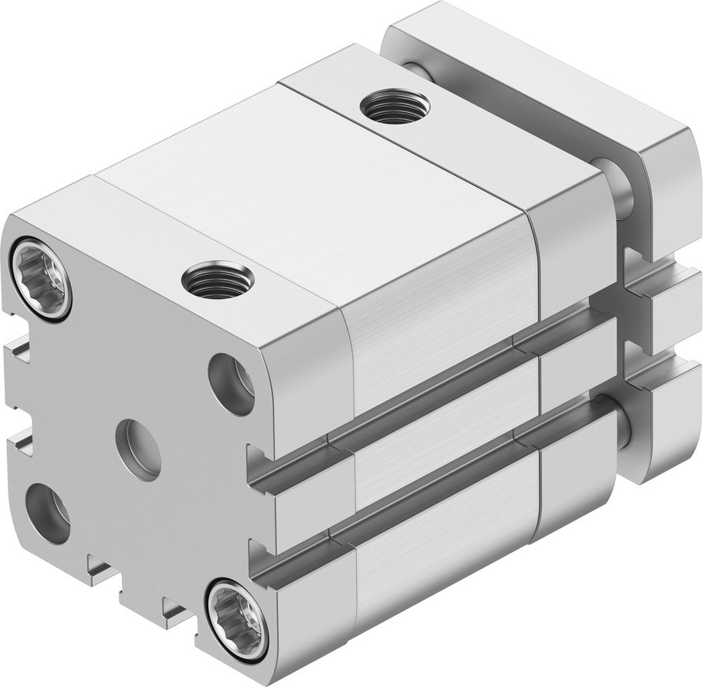 Festo Cilindro Compacto 40mm Diámetro 20mm Carrera ISO 21287 Doble Efecto - 574033
