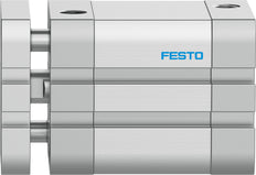 Festo Cilindro Compacto 40mm Diámetro 25mm Carrera ISO 21287 Doble Efecto - 554252