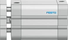 Festo Cilindro Compacto 40mm Diámetro 40mm Carrera ISO 21287 Doble Efecto - 554254
