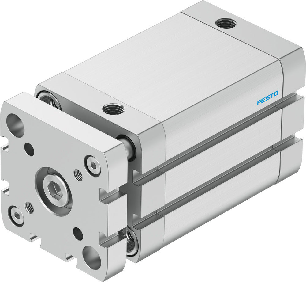 Festo Cilindro Compacto 50mm Diámetro 60mm Carrera ISO 21287 Doble Efecto - 554266