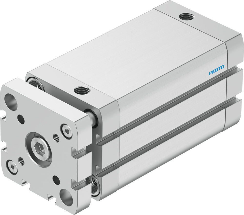 Festo Cilindro Compacto 50mm Diámetro 80mm Carrera ISO 21287 Doble Efecto - 554267