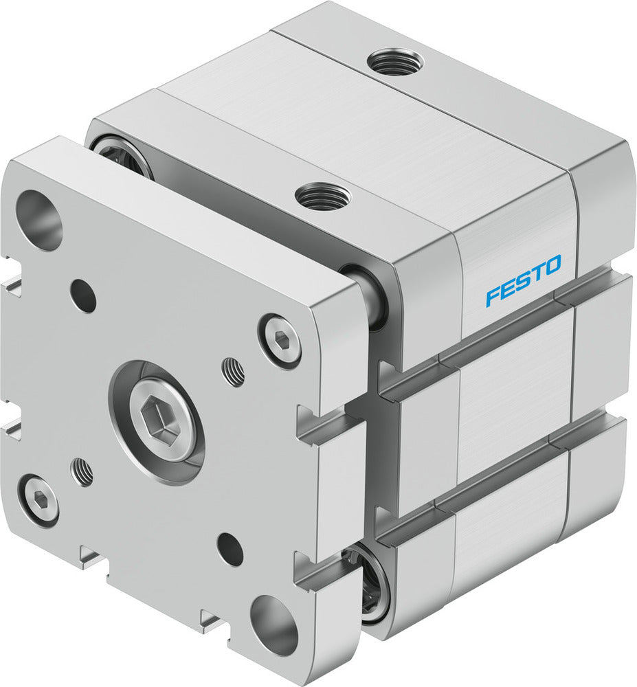 Cilindro Compacto Festo 63mm Diámetro 10mm Carrera ISO 21287 Doble Efecto - 554268