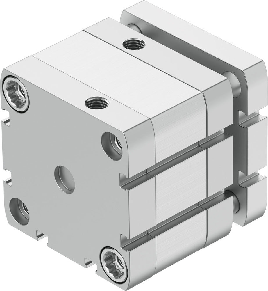 Cilindro Compacto Festo 63mm Diámetro 10mm Carrera ISO 21287 Doble Efecto - 554268