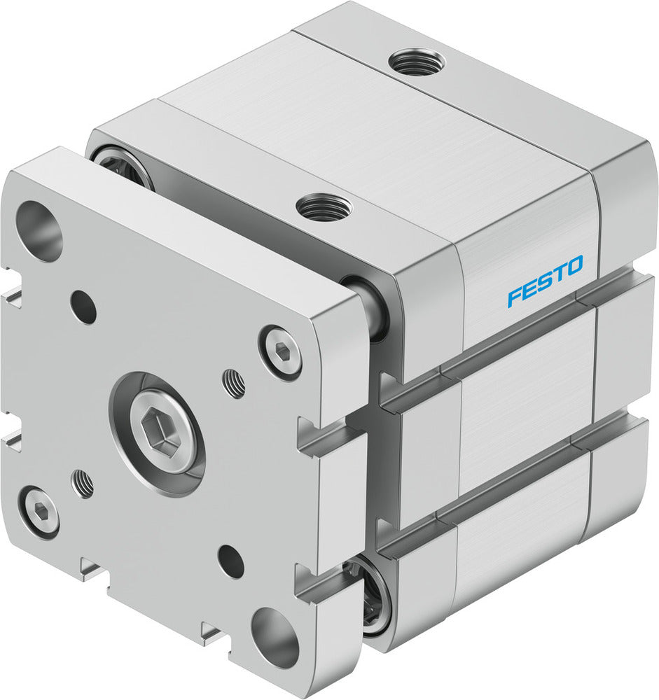 Festo Cilindro Compacto 63mm Diámetro 15mm Carrera ISO 21287 Doble Efecto - 574050