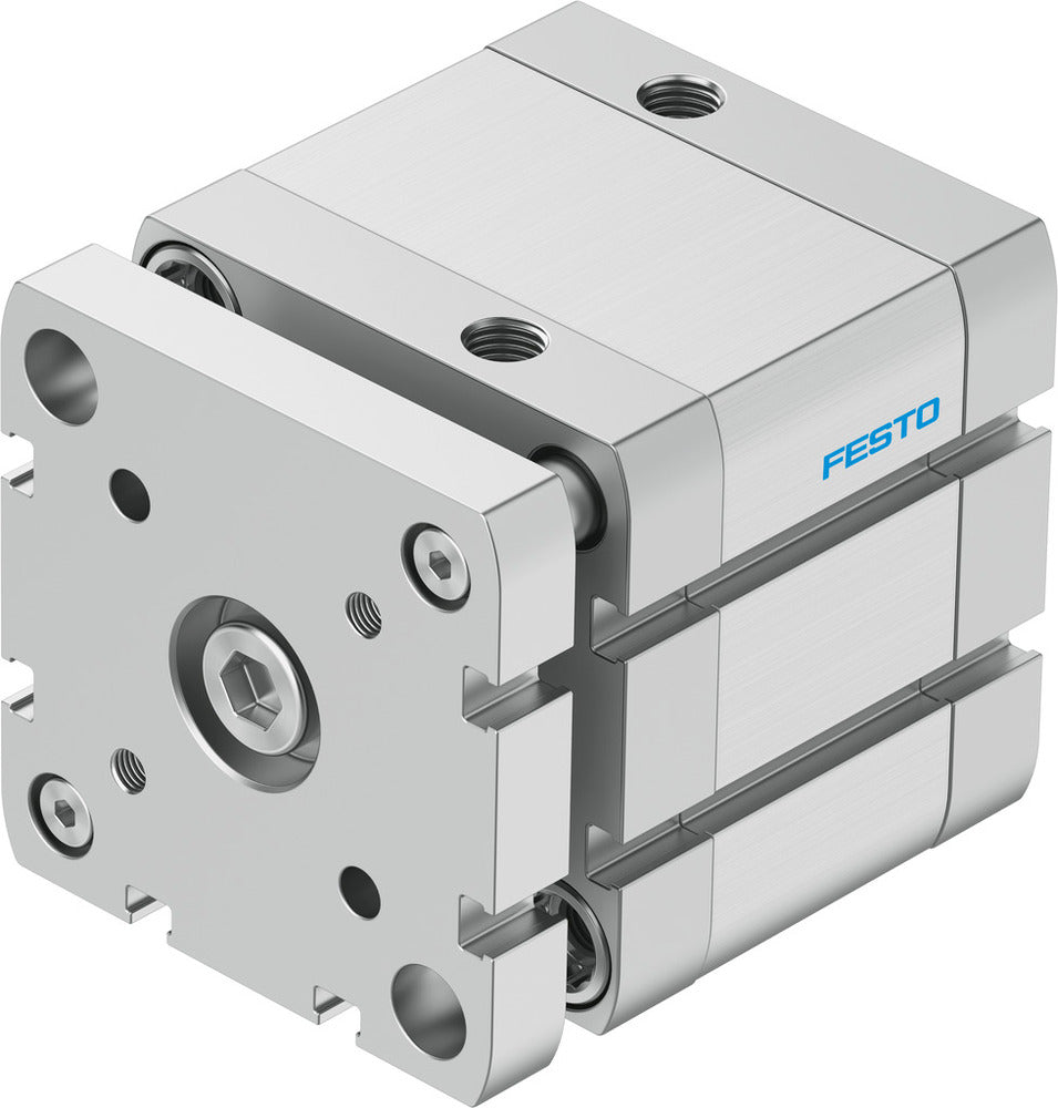 Festo Cilindro Compacto 63mm Diámetro 20mm Carrera ISO 21287 Doble Efecto - 574051