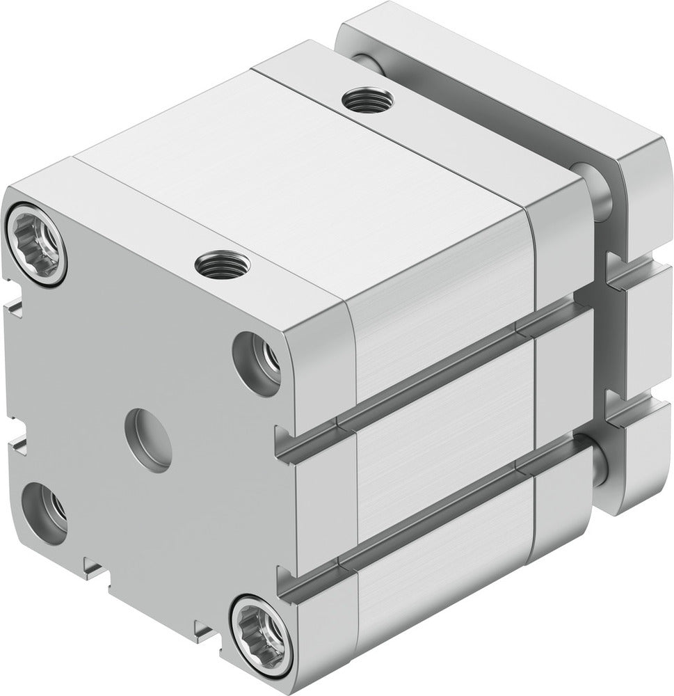 Festo Cilindro Compacto 63mm Diámetro 25mm Carrera ISO 21287 Doble Efecto - 554271