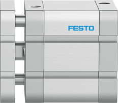 Festo Cilindro Compacto 63mm Diámetro 25mm Carrera ISO 21287 Doble Efecto - 554271