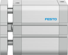Festo Cilindro Compacto 80mm Diámetro 50mm Carrera ISO 21287 Doble Efecto - 554283