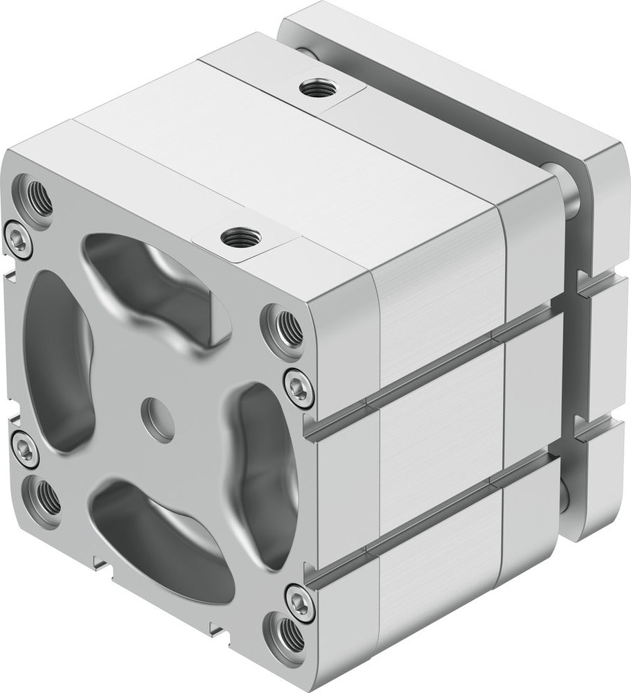 Festo Cilindro Compacto 100mm Diámetro 20mm Carrera ISO 21287 Doble Efecto - 577226