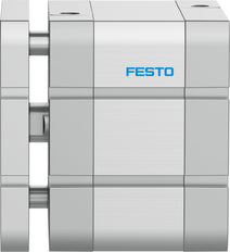 Festo Cilindro Compacto 100mm Diámetro 20mm Carrera ISO 21287 Doble Efecto - 554288