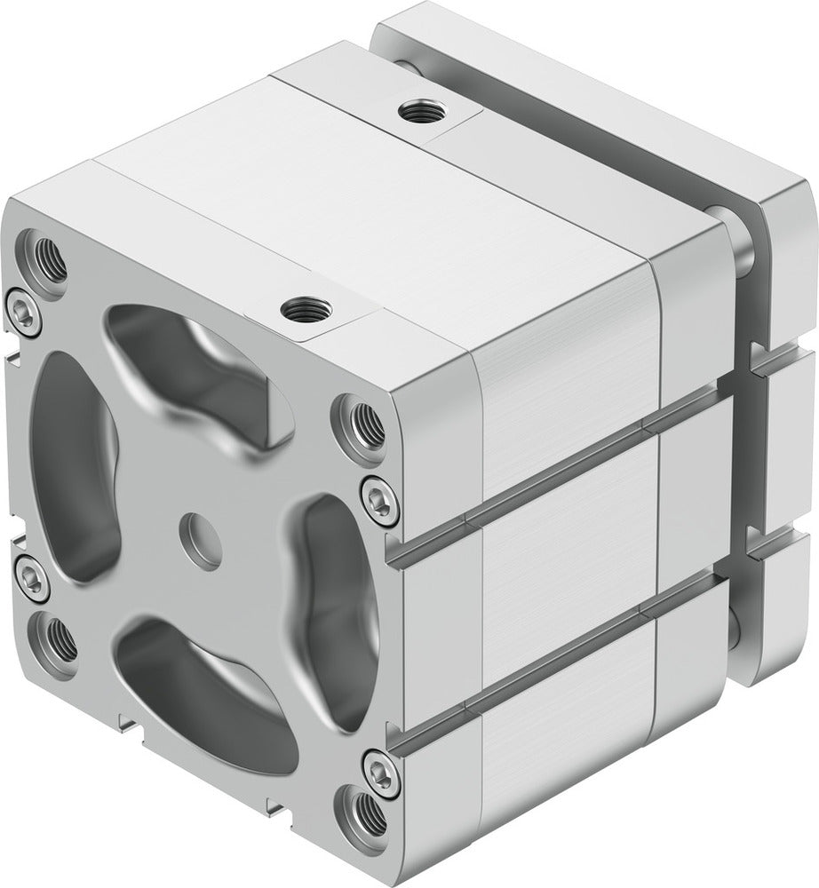 Festo Cilindro Compacto 100mm Diámetro 25mm Carrera ISO 21287 Doble Efecto - 577227