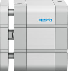 Festo Cilindro Compacto 100mm Diámetro 25mm Carrera ISO 21287 Doble Efecto - 577227
