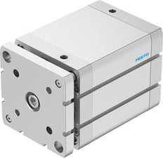 Festo Cilindro Compacto 100mm Diámetro 80mm Carrera ISO 21287 Doble Efecto - 554294