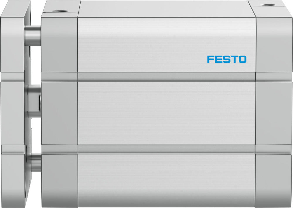 Festo Cilindro Compacto 100mm Diámetro 80mm Carrera ISO 21287 Doble Efecto - 554294