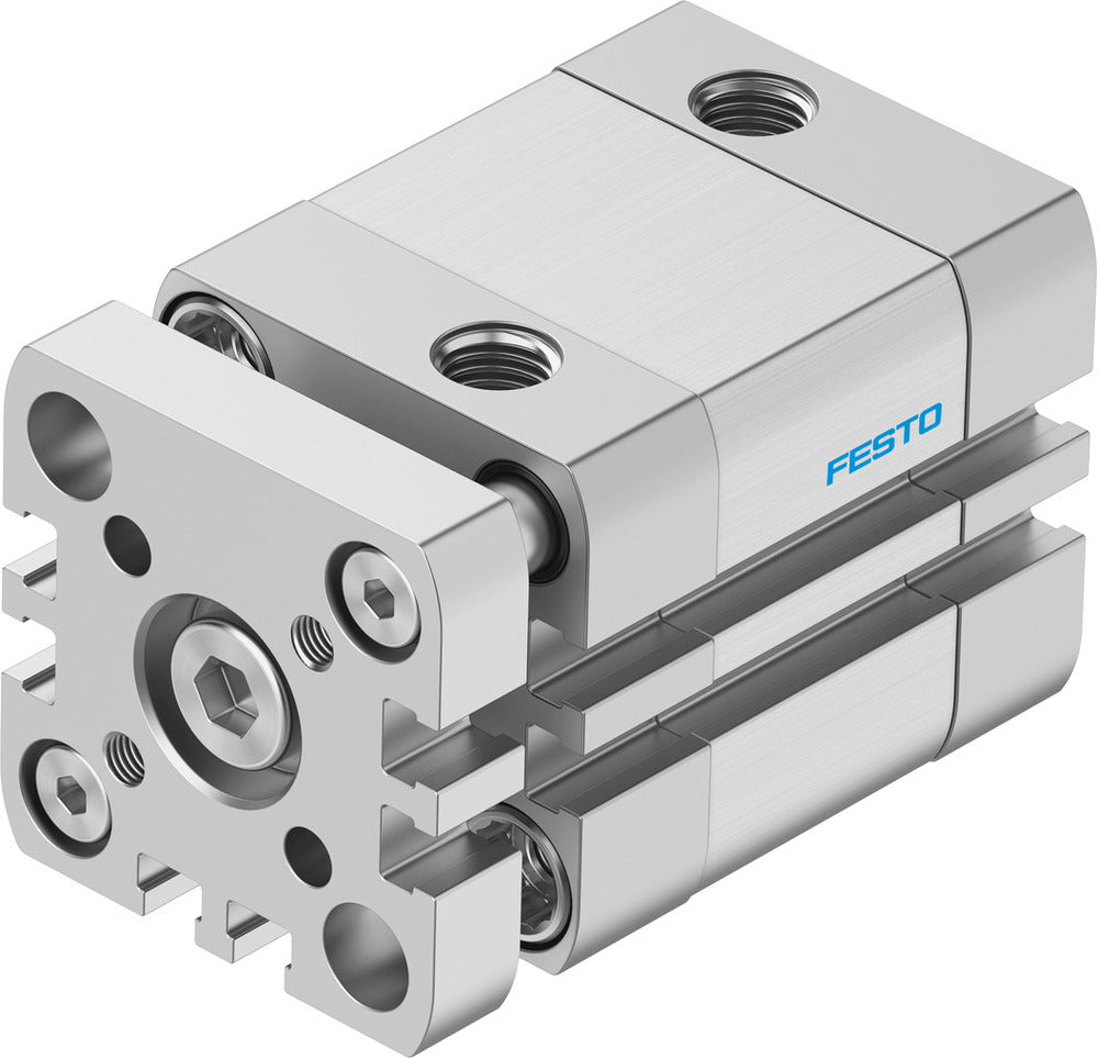 Festo Cilindro Compacto 32mm Diámetro 15mm Carrera ISO 21287 Doble Efecto - 574023