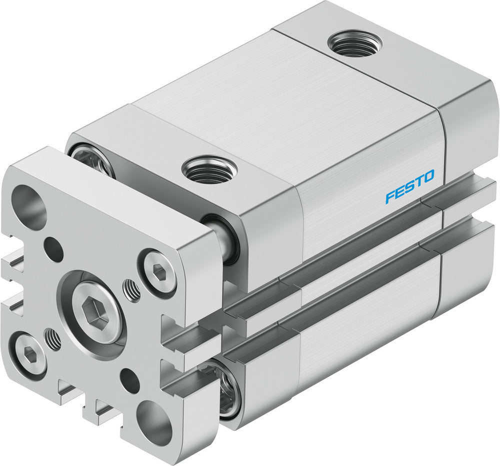 Festo Cilindro Compacto 32mm Diámetro 25mm Carrera ISO 21287 Doble Efecto - 554242