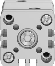 Festo Cilindro Compacto 32mm Diámetro 30mm Carrera ISO 21287 Doble Efecto - 574026