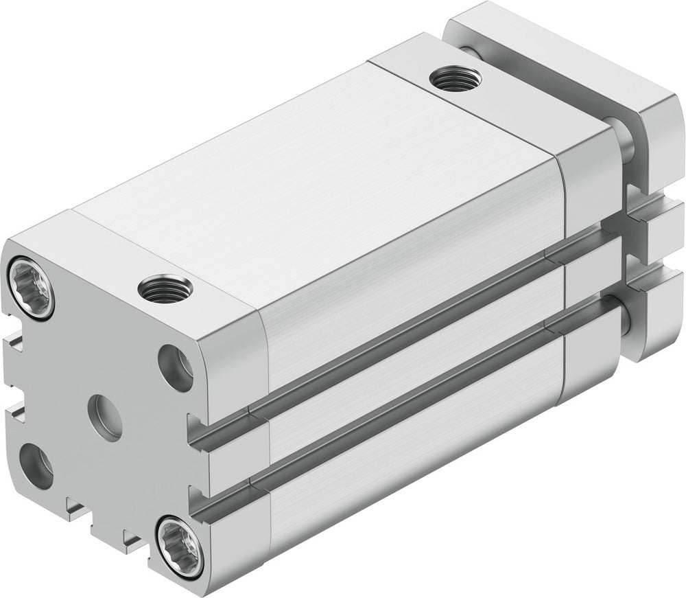 Festo Cilindro Compacto 40mm Diámetro 60mm Carrera ISO 21287 Doble Efecto - 574038