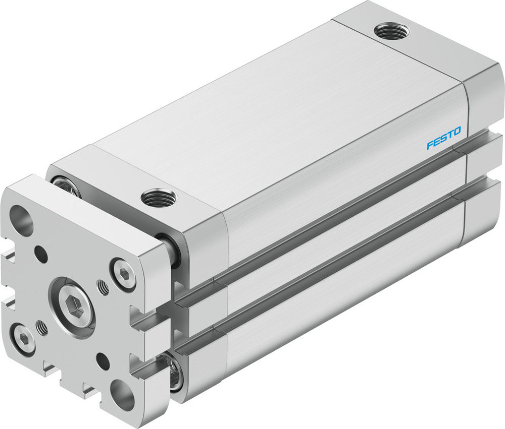 Festo Cilindro Compacto 40mm Diámetro 80mm Carrera ISO 21287 Doble Efecto - 554257