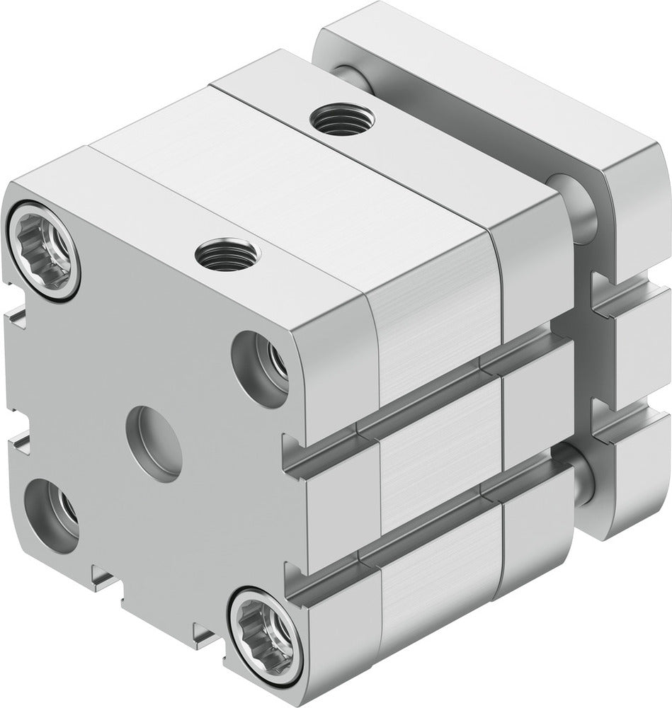 Festo Cilindro Compacto 50mm Diámetro 10mm Carrera ISO 21287 Doble Efecto - 554259