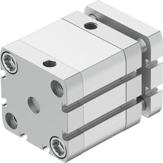 Festo Cilindro Compacto 50mm Diámetro 25mm Carrera ISO 21287 Doble Efecto - 574043