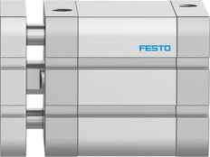 Festo Cilindro Compacto 50mm Diámetro 30mm Carrera ISO 21287 Doble Efecto - 574044