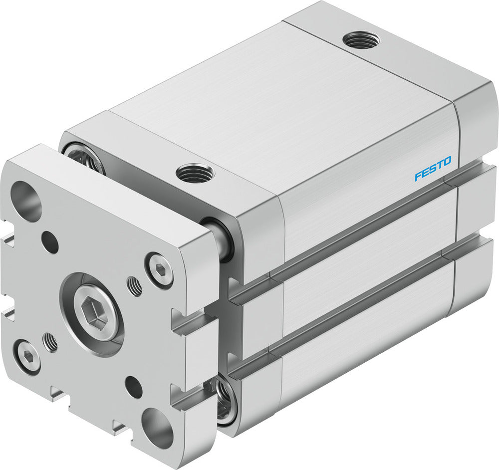 Festo Cilindro Compacto 50mm Diámetro 50mm Carrera ISO 21287 Doble Efecto - 554265