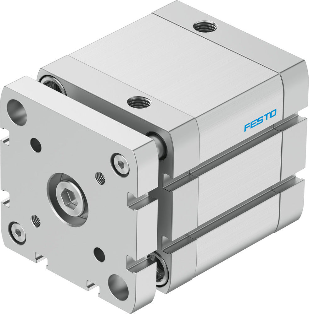 Festo Cilindro Compacto 63mm Diámetro 30mm Carrera ISO 21287 Doble Efecto - 554272