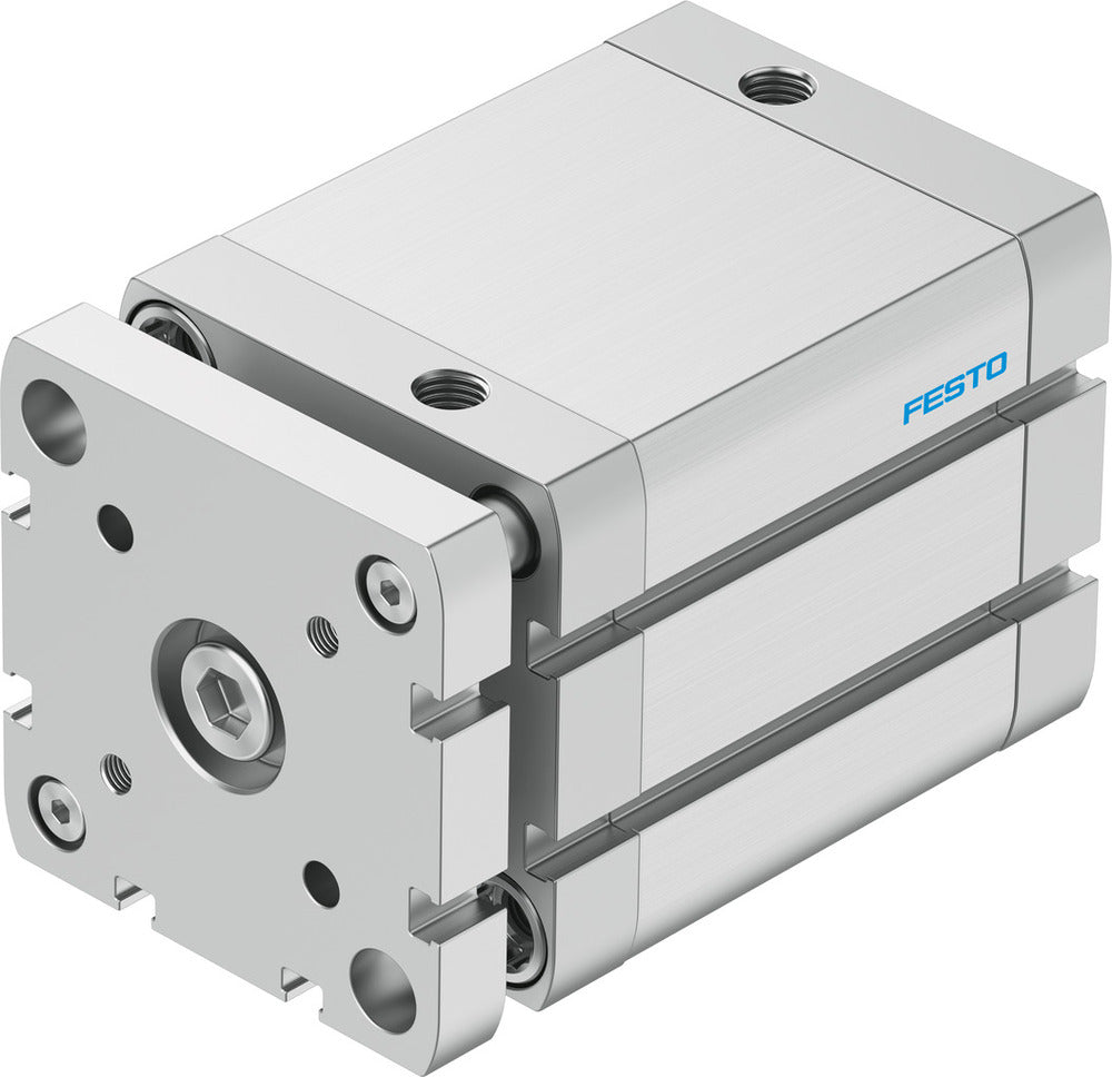 Festo Cilindro Compacto 63mm Diámetro 50mm Carrera ISO 21287 Doble Efecto - 554274