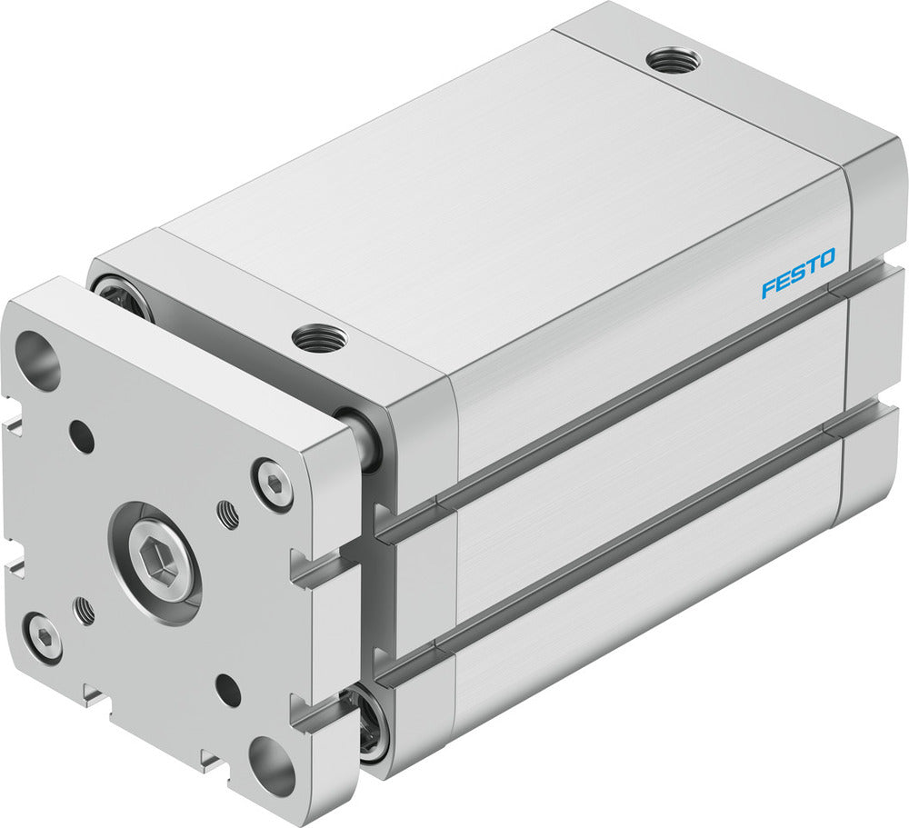 Festo Cilindro Compacto 63mm Diámetro 80mm Carrera ISO 21287 Doble Efecto - 574057