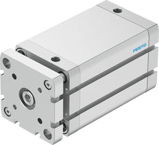 Festo Cilindro Compacto 63mm Diámetro 80mm Carrera ISO 21287 Doble Efecto - 574057