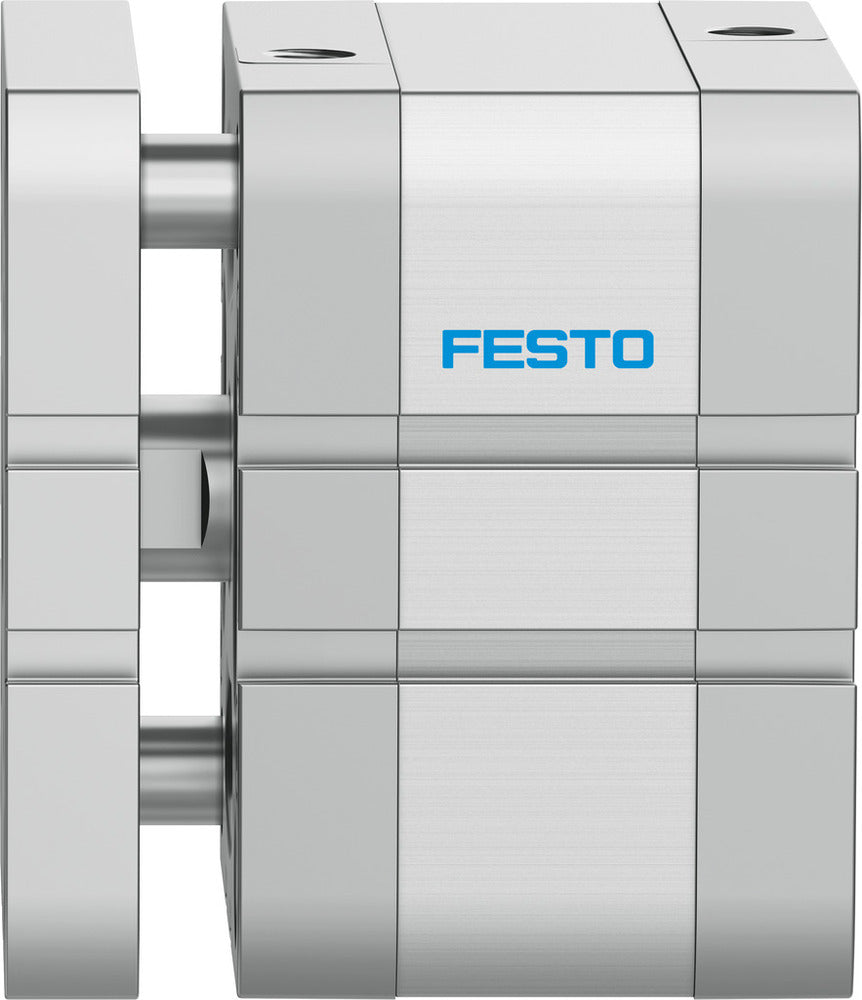 Festo Cilindro Compacto 80mm Diámetro 10mm Carrera ISO 21287 Doble Efecto - 574058