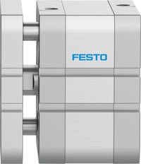 Festo Cilindro Compacto 80mm Diámetro 10mm Carrera ISO 21287 Doble Efecto - 574058