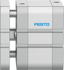 Festo Cilindro Compacto 80mm Diámetro 15mm Carrera ISO 21287 Doble Efecto - 554278