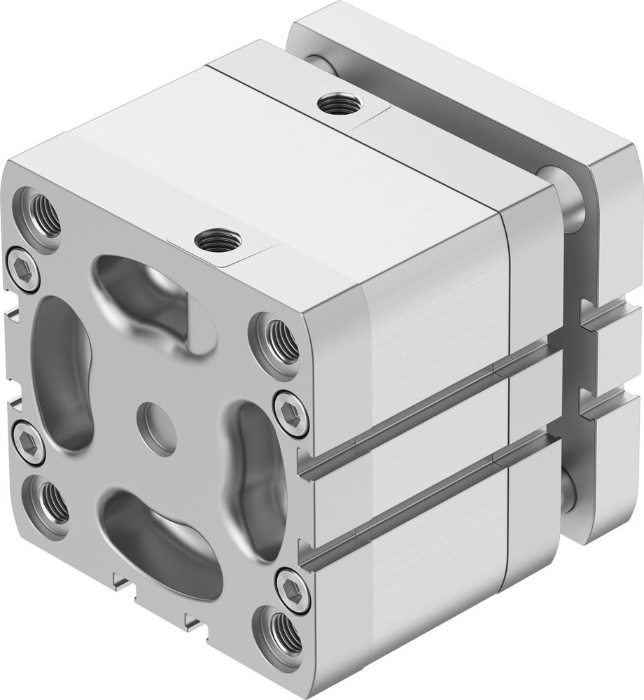 Festo Cilindro Compacto 80mm Diámetro 20mm Carrera ISO 21287 Doble Efecto - 574060
