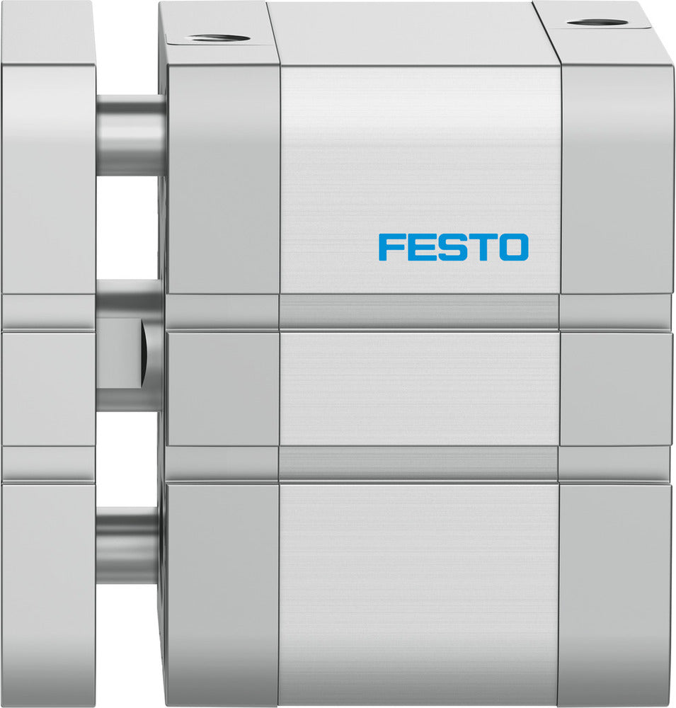 Festo Cilindro Compacto 80mm Diámetro 20mm Carrera ISO 21287 Doble Efecto - 574060