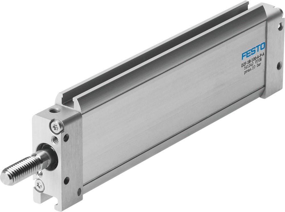 Festo Cilindro Plano 18mm Diámetro 10mm Carrera Doble Efecto - 161237