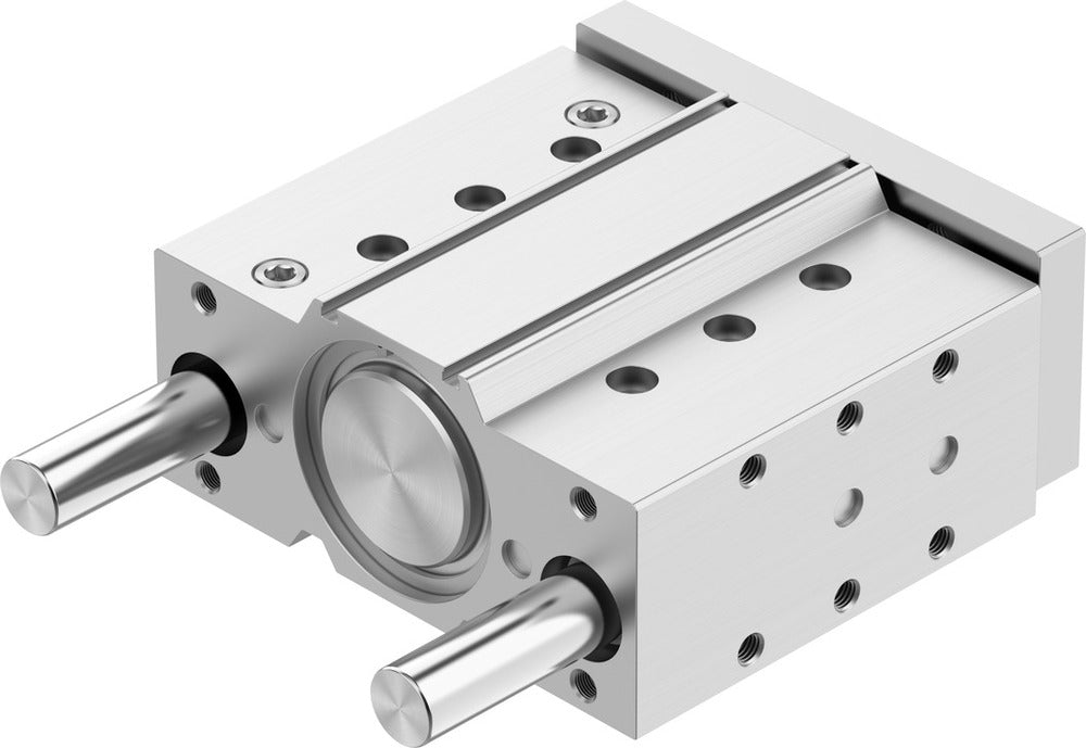 Festo Cilindro Guiado 80mm Diámetro 100mm Carrera Doble Efecto - 170963