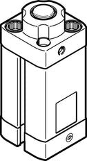 Festo Cilindro De Tope 20mm Diámetro 10mm Carrera Doble Efecto - 576075